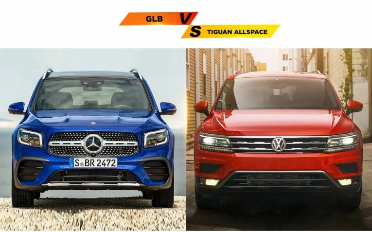 Volkswagen Tiguan và Mercedes-Benz GLB 200