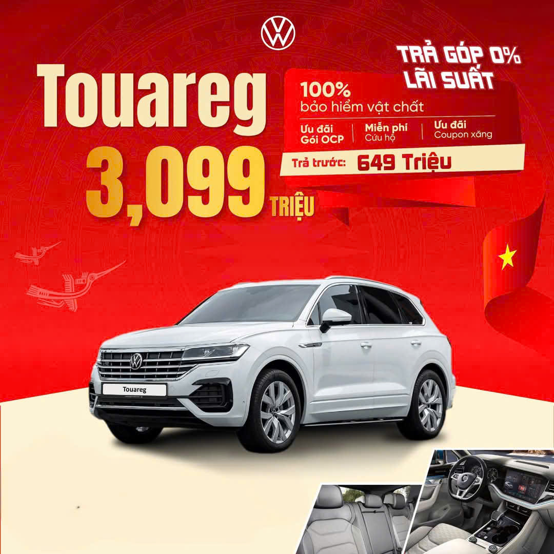VW Touareg - Tiêu Chuẩn Quý Ông