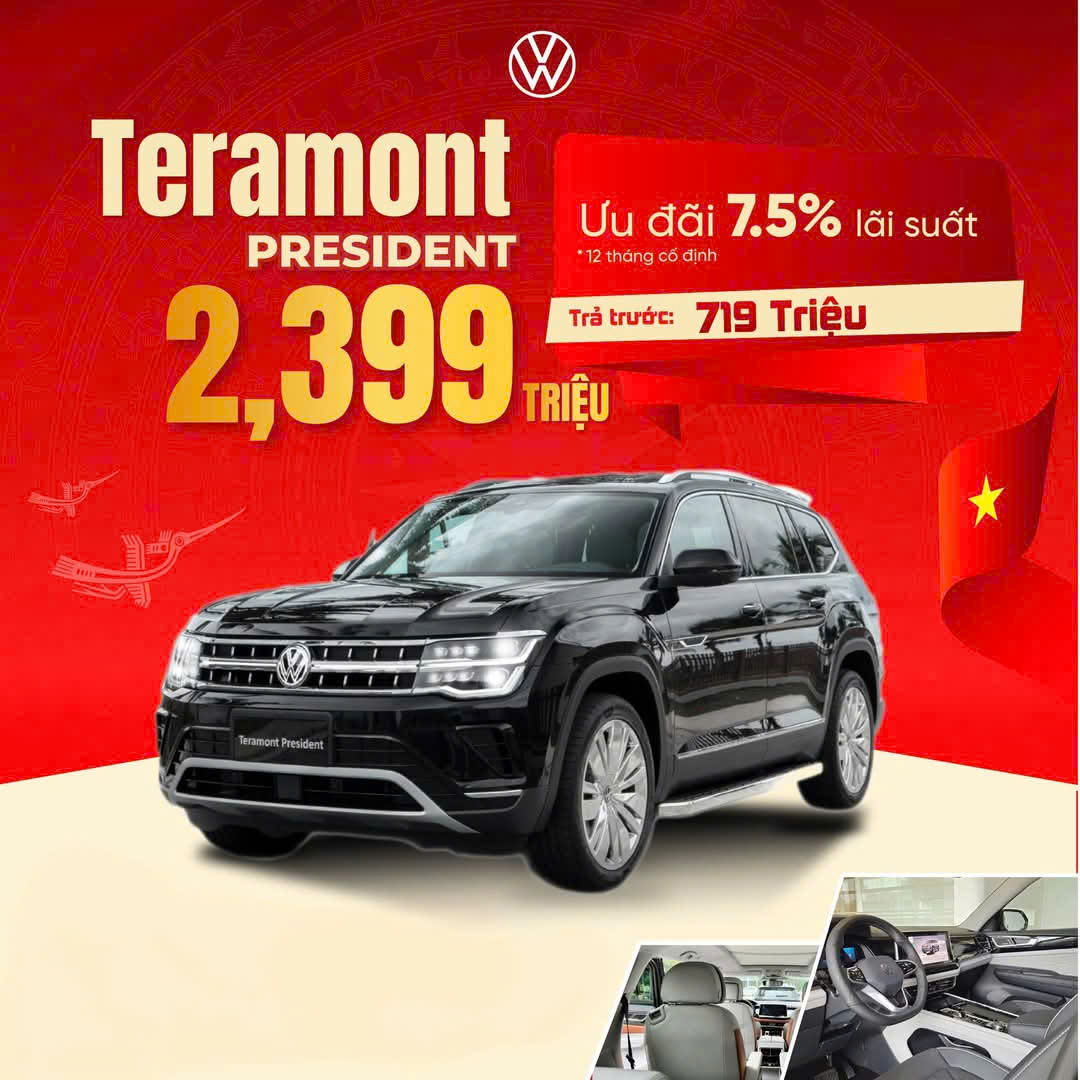 VW President - Nội thất "Chủ Tịch"